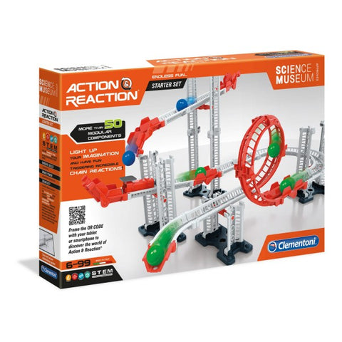 Action and Reaction Roller Coaster Build