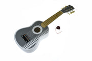 Wooden Ukelele Guitar - pastel grey