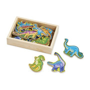 Wooden Dinosaur Magnets box of 20