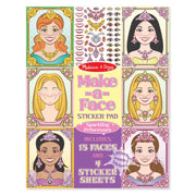 Make a Face Sticker Pad - Princess
