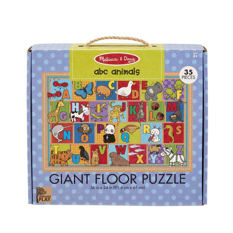 ABC Animals GIANT Floor Puzzle 35pc