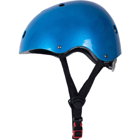 Kiddimoto helmet - Metallic ocen blue- Small