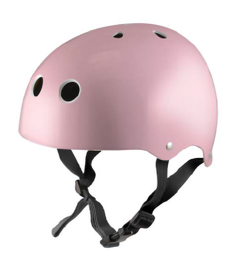 Kiddimoto Pink Helmet Metalic - Small