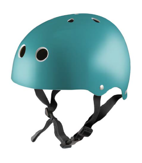 Kiddimoto Teal Helmet Metalic - Small