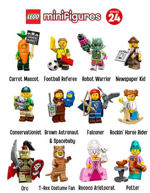 Lego Mini Figures - Series 24