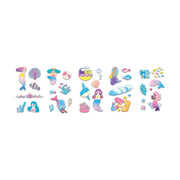 Nail Stickers and tattoos - Mermaid