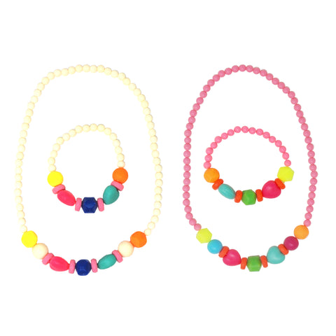 Fluorescent Bead and Necklace set