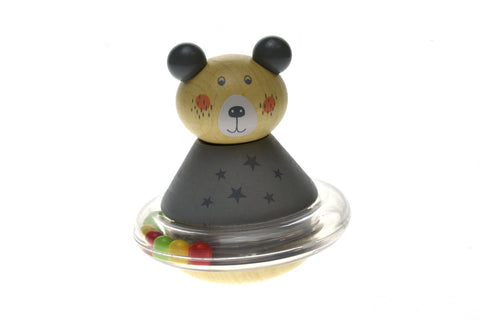 Wooden Roly Poly Bear
