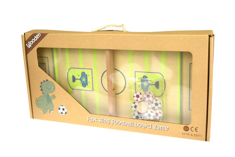 Wooden Fast Sling Tabletop Soccer Game