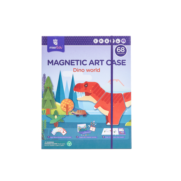 Magnetic Art Case - Dino World