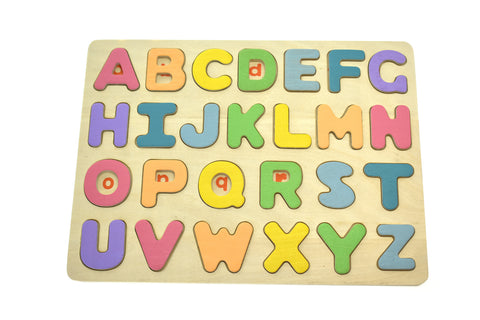 Wooden Alphabet Puzzle Upper Case