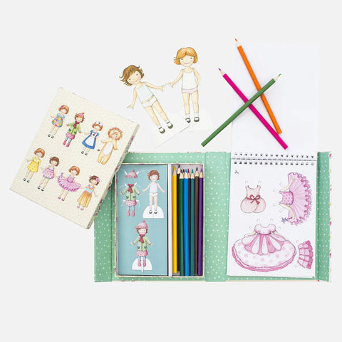 Piccolo Paper Dolls Kit