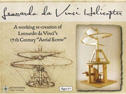 Da Vinci Helicopter Model