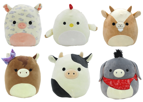 Squishmallows 12" Farm Assortment