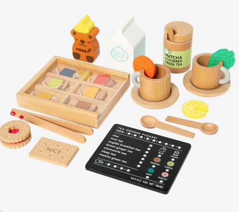 Iconic Wooden Tea Set extension