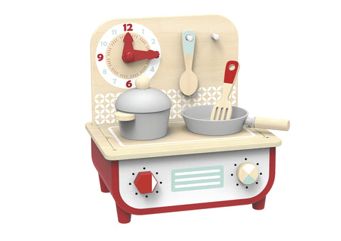 Wooden Kitchen and BBQ Set