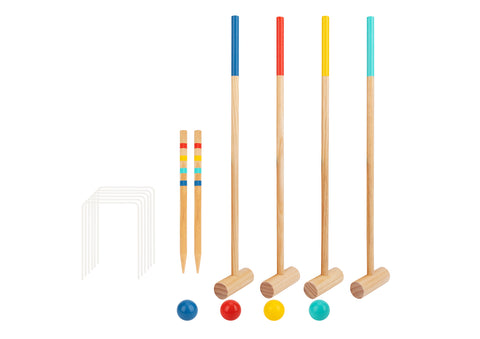 Lawn Croquet Game in Carry Bag