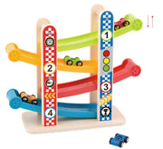 Zig zag car sliding Tower