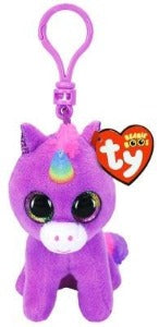 Beanie Boo Clip Ons Rosette Purple Unicorn