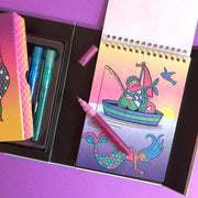 Colouring set - Glitter