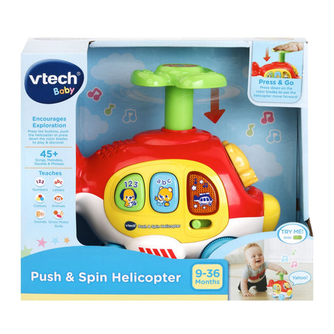 Push and Spin Helicopter
