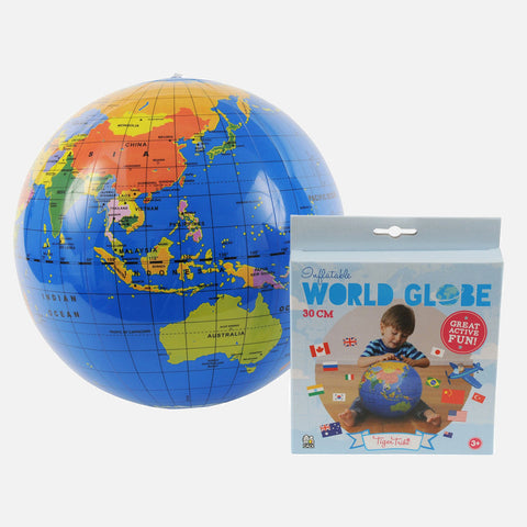 Small inflatable World Globe