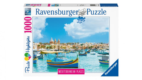 1000pce Mediterranean Puzzle - Malta