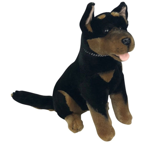 Rex Sitting Kelpie Black and Tan 28cm
