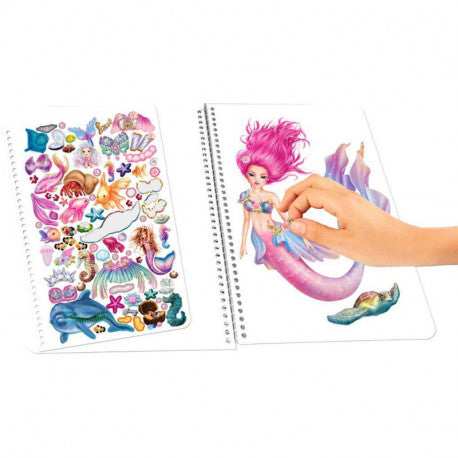 Fantasy Mermaid colouring/design book