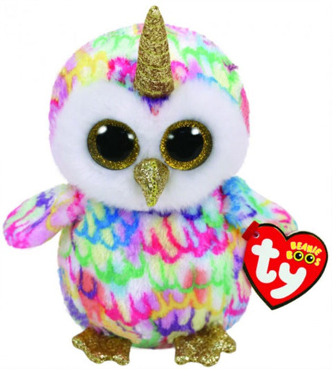 Beanie Boo Reg Owl with Horn