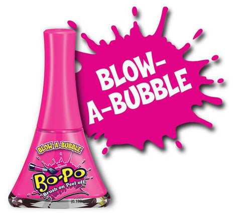 Bopo Peel off nail polish- Blow a bubble Pink