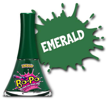 Bopo Peel off nail polish- Emerald Green