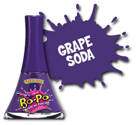 Bopo Peel off nail polish- Grape Soda Purple