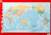 World Map Pacific Centred - double sided