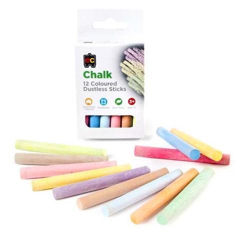 Chalk Dustless - Colours 12