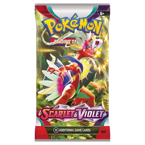 Pokemon Scarlet & Violet Booster Pack 10 cards