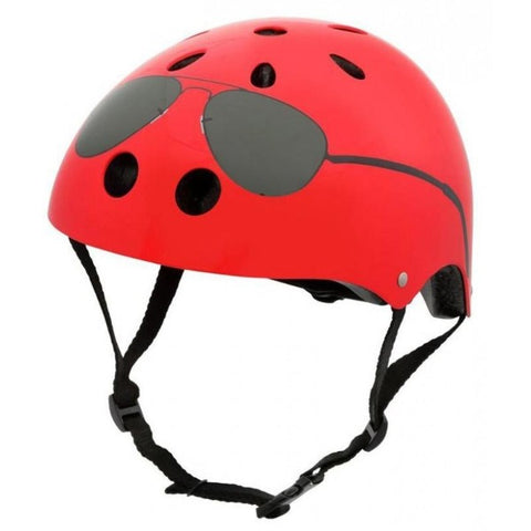 Helmet Red Aviator - Medium
