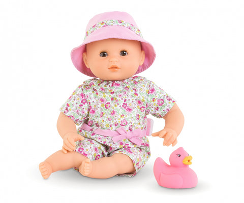 Bebe Bath doll Coralie's Flowers - Jumpsuit 30cm