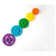 Rainbow Stacker teether - Silicone Brights