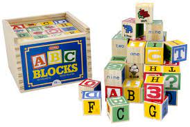 ABC Wooden Blocks in Box