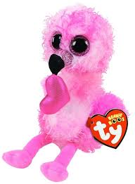 Beanie Boo Reg Valentine Dainty Flamingo 2020