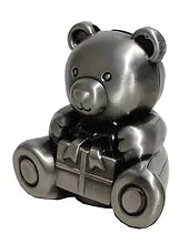 Pewter Money Box - Teddy Bear