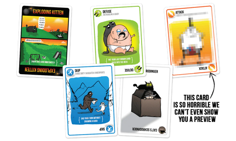 Exploding Kittens Card Game- ADULT NSFW