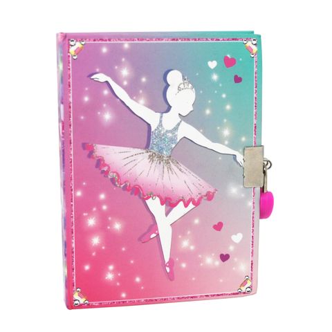 To the Moon Grape Scented lockable Diary