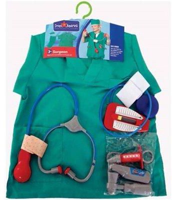 Surgeon Green Scrubs and accessories set
