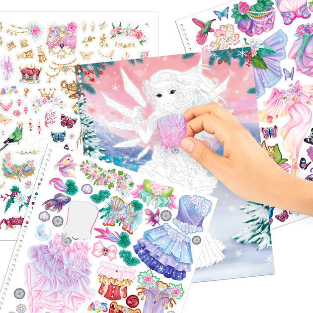 Fantasy Model Colour and activity Folder – realtoys