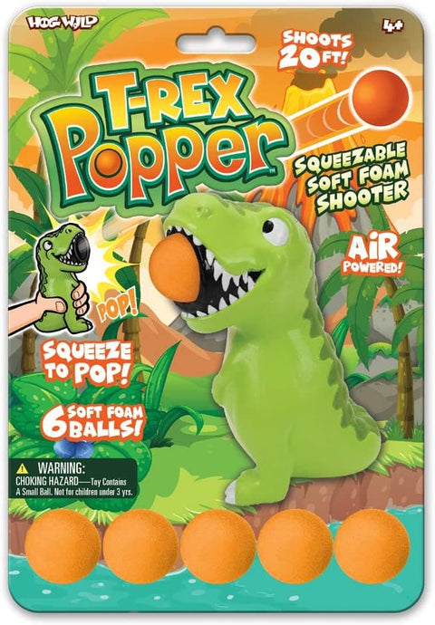 Squeeze Popper T-Rex