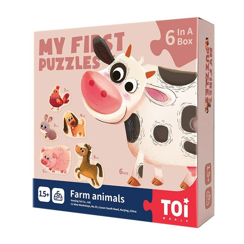 My First Puzzles - Farm Animals