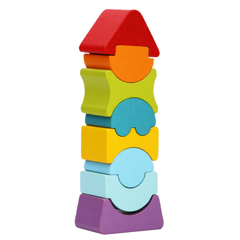 Flexible coloured tower blocks
