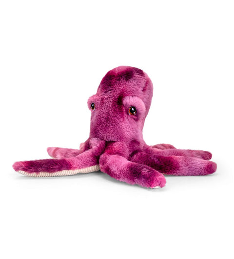 Soft 100% Recycled 33cm Octopus Purple
